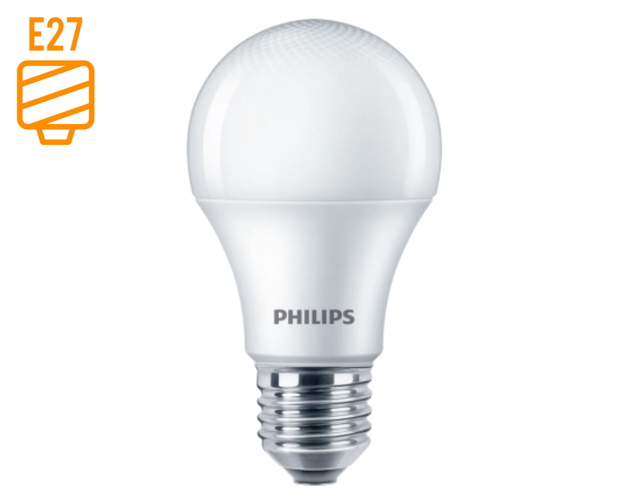 Ampolleta led 9W E27 luz cálida Cri 90