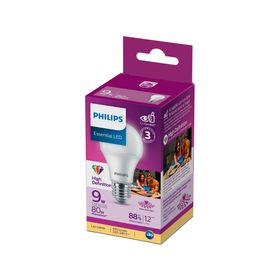 Ampolleta led 9W E27 luz cálida Cri 90