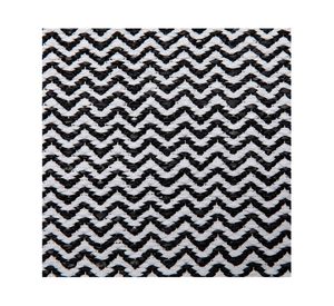 Alfombra Myrtos PVC negro 200x300 cm