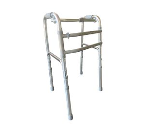 Andador paso a paso aluminio 75-95x40x49 cm