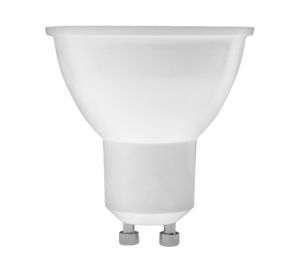 Ampolleta led 7W GU10 luz fría 38º 6500k 3 un