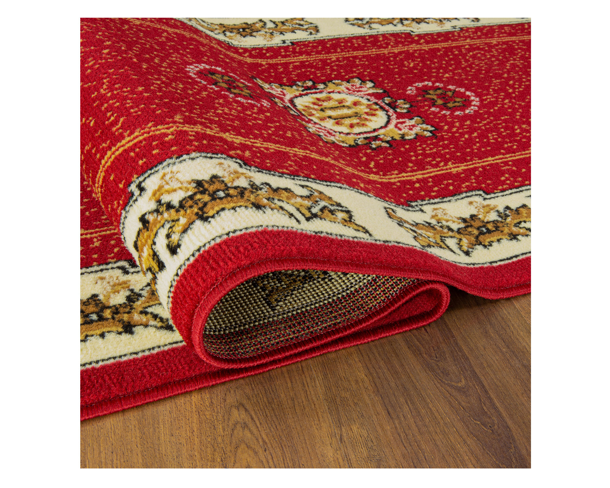 Alfombra 153x213 cm Kashan King CC Rojo Modalfo
