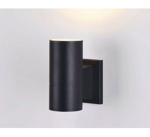 Aplique 40W GU10 1L LED negro