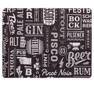 Alfombra 45x75 cm Kitchen rubber negro Dib