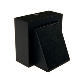 Aplique LED exterior deco 5W 1L luz cálida negro