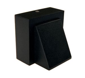 Aplique LED exterior deco 5W 1L luz cálida negro