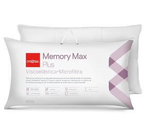 Almohada 50x90 cm Memory Max Plus blanco