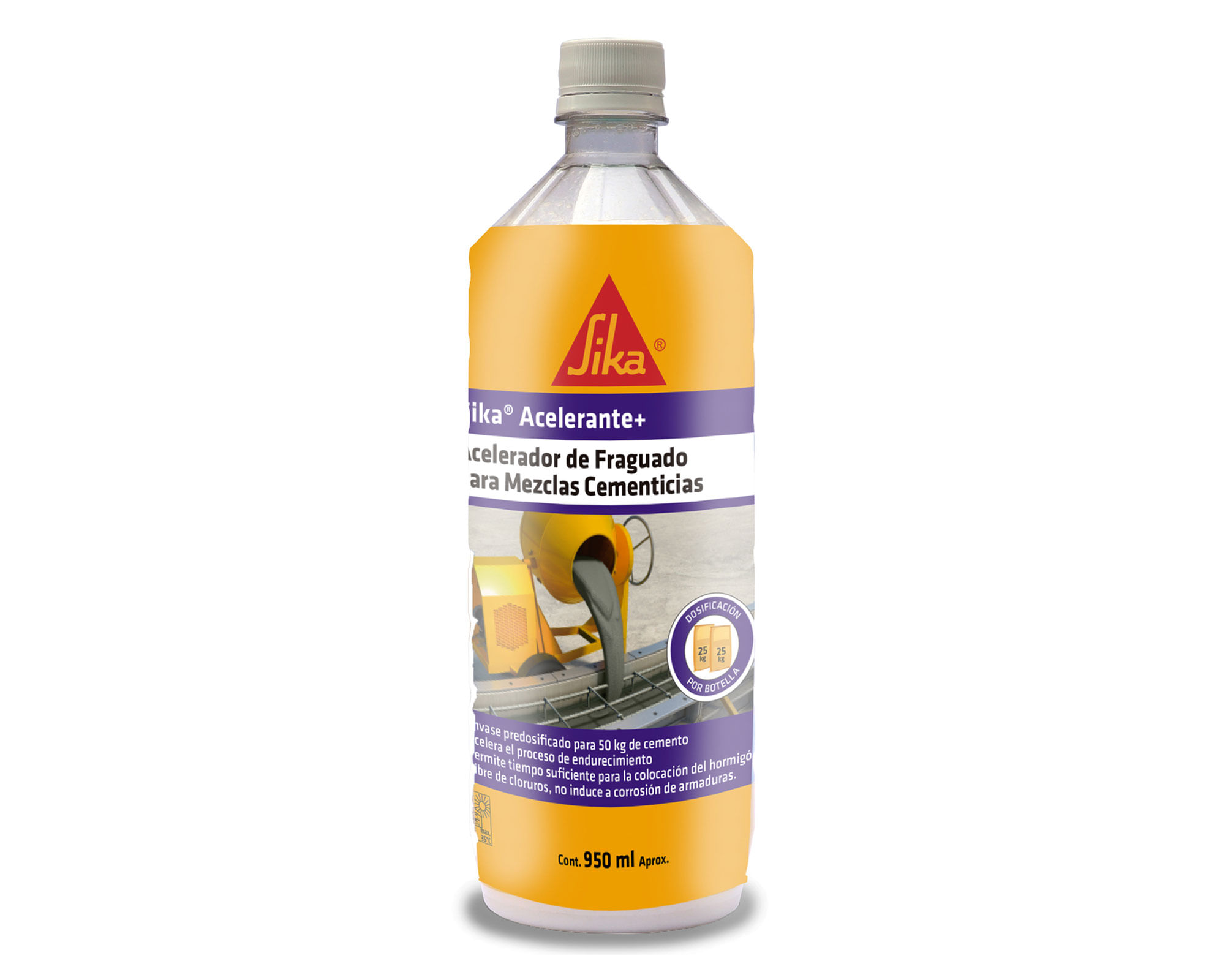 Acelerador fraguado 950 ml Sika