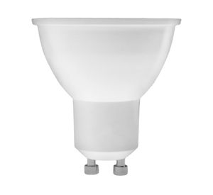 Ampolleta led 7W GU10 luz fría angulo 38º 6500k