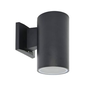 Aplique LED exterior decorativo 1L luz neutra negro