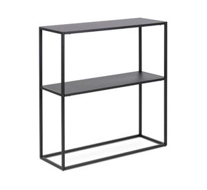 Arrimo Newton rectangular negro zócalo