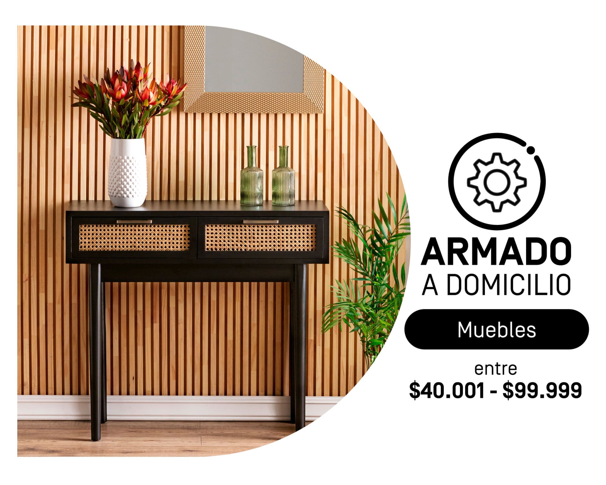 Armado de mueble (entre $40.001 - $99.999) Nacional