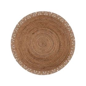 Alfombra 150x150 Yute Round Collect natural