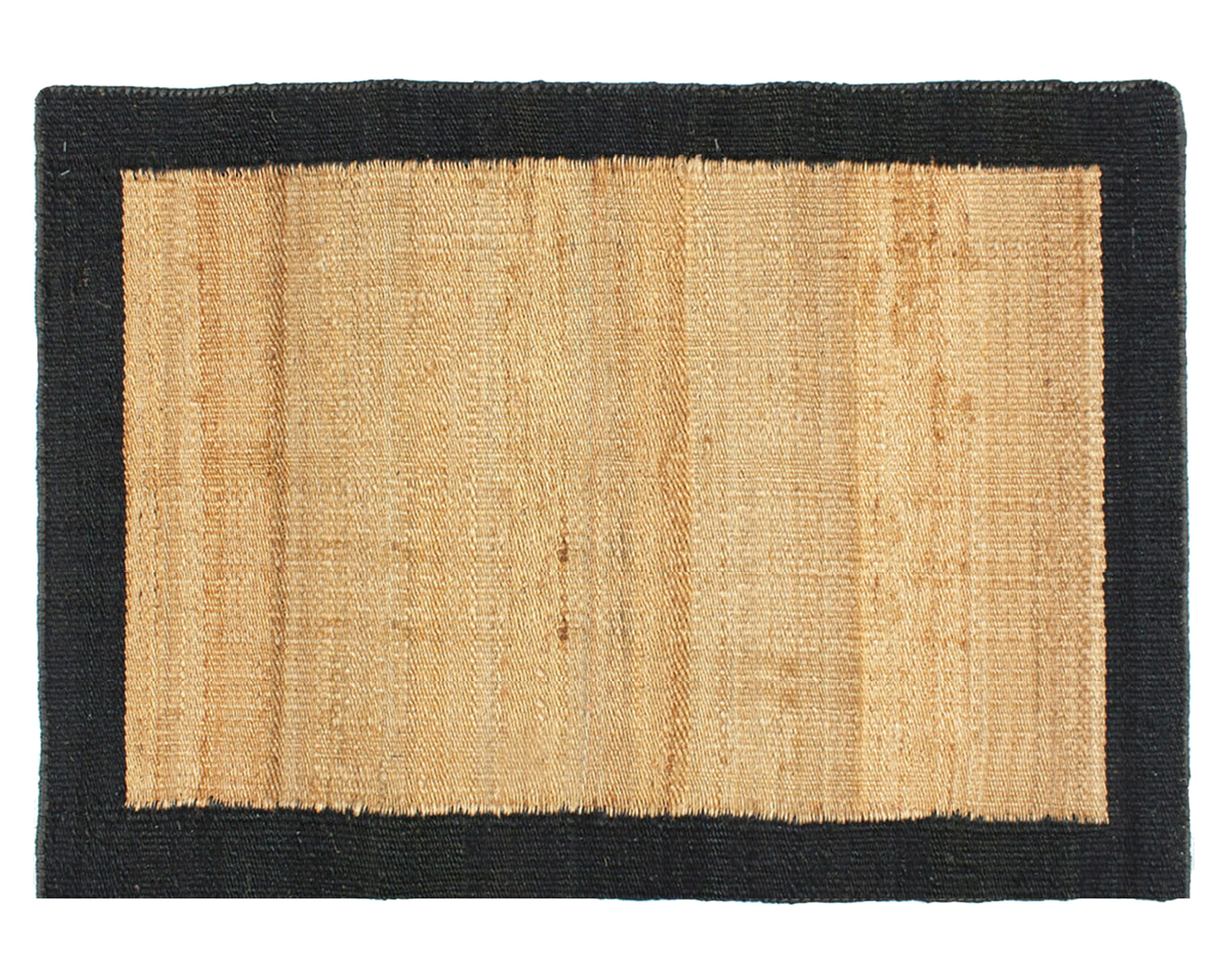 Form Design Alfombra Nubia yute negro 170x240 cm