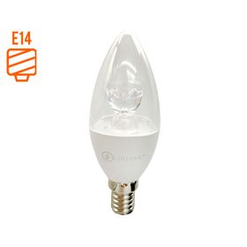 Ampolleta LED 4W E14 luz cálida vela Ledzone