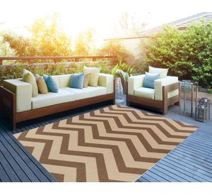 Alfombra 200x285 cm Sisal daw café Idetex