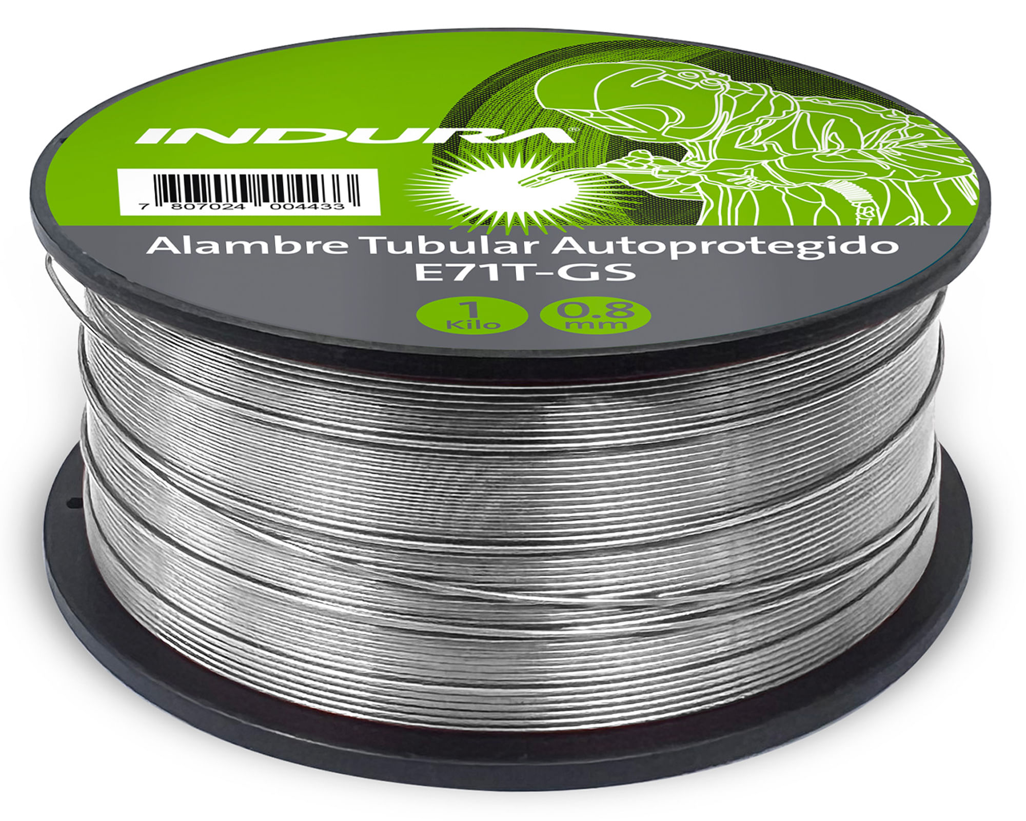 Alambre MIG tubular E71T-GS 0.8 mm