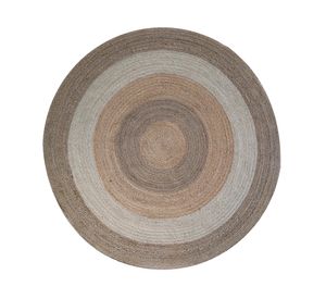 Alfombra Braided yute beige 200 cm