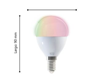Ampolleta LED 5W E14 1L RGB+TW