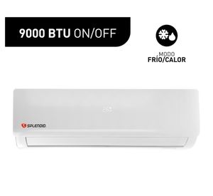 Aire acondicionado split 9000 BTU frío/calor SAC-09K-O Splendid.