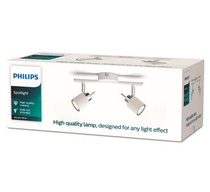 Aplique 35W GU10 2L Meranti blanco