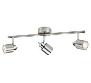 Aplique 35W GU10 3 luces Meranti gris