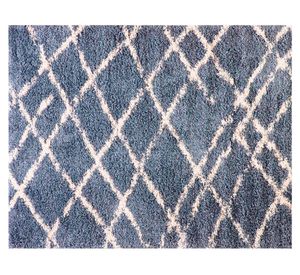 Alfombra 180x275 cm Shaggy Design 1381 aqua