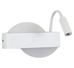 Aplique lámpara LED interior 9W 2L luz cálida blanco