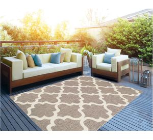 Alfombra 200x285 cm Sisal daw gris Idetex