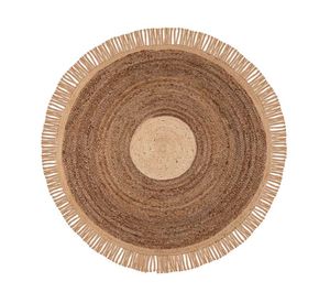 Alfombra 150x150 Yute Round Collect natural