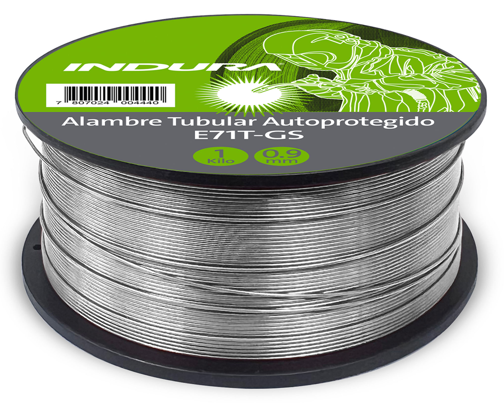 Alambre MIG tubular E71T-GS 0.9 mm
