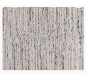 Alfombra Siwa algodón gris 170x240 cm