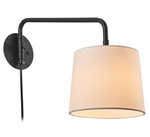 Apliqué 1L E27 Amapola con interruptor