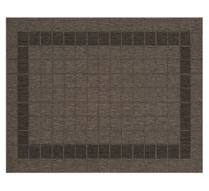 Alfombra 200x285 cm Sisal daw negro Idetex