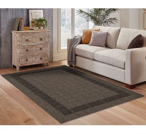 Alfombra 200x285 cm Sisal daw negro Idetex