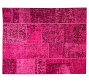 Alfombra 230x330 cm Vintage Reversible 1-1 fucsia