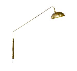 Apliqué de pared 25 W E27 luz led Bihar bronce