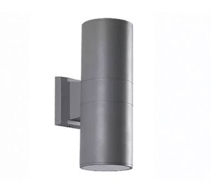 Aplique LED bidireccional 10W 2L luz cálida gris