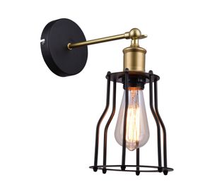 Aplique 1L E27 Aragona negro Abitare