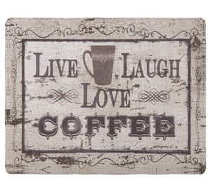 Alfombra 45x75 cm Kitchen rubber café Dib