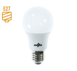 Ampolleta LED 9W E27 luz día Elfa.