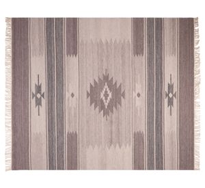 Alfombra 190x290 cm Handwoven Eco Ethnic taupe Dib