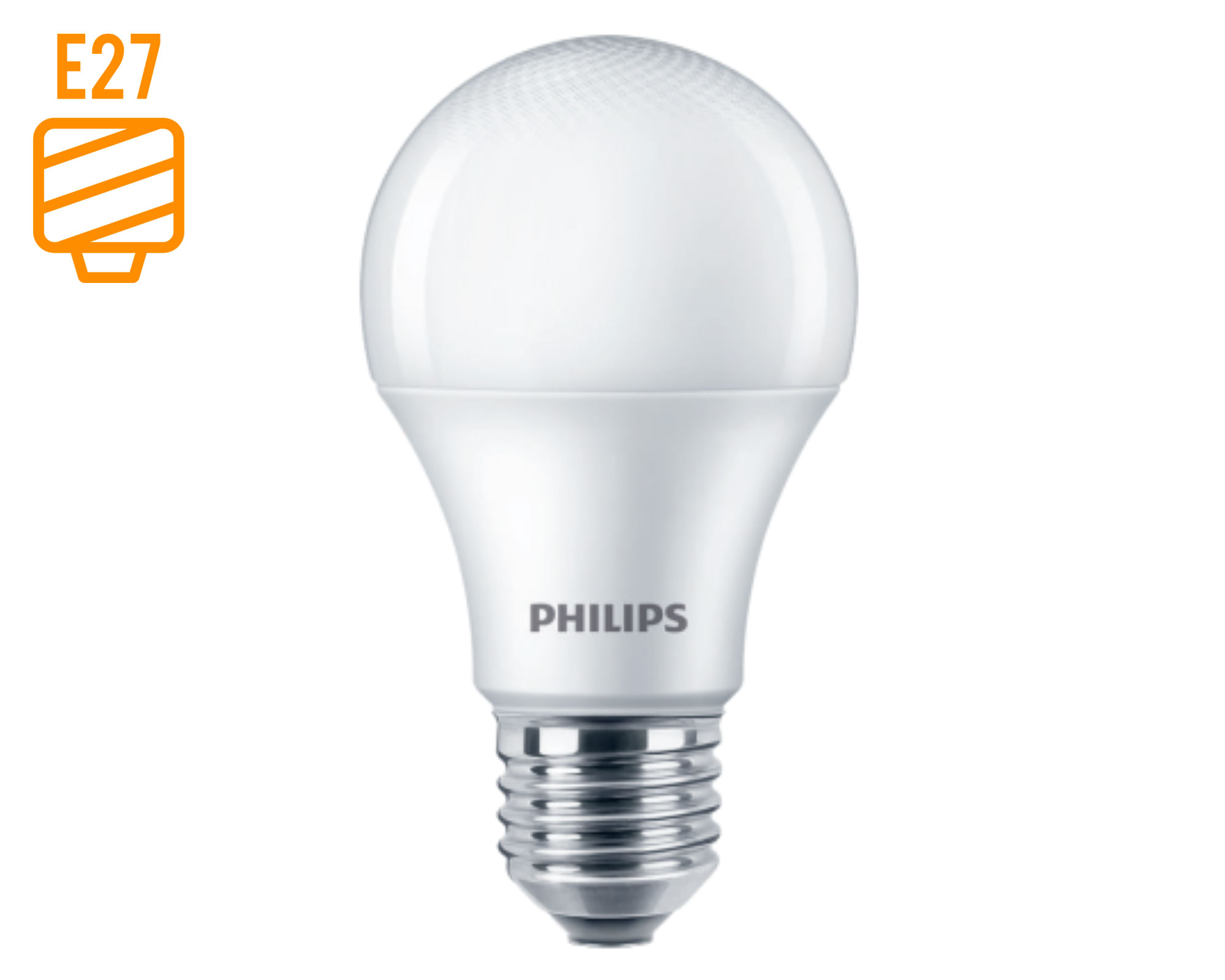 Ampolleta led 10.5W E27 luz cálida EcoHome