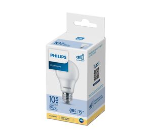 Ampolleta led 10.5W E27 luz cálida EcoHome