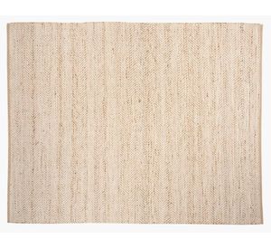 Alfombra Chebbi algodón crudo 200x300 cm