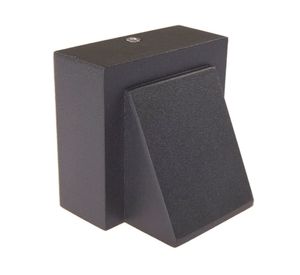 Aplique LED 3W luz cálida negro