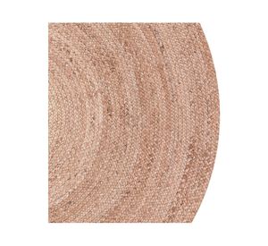 Alfombra redonda yute Gobi 120 cm natural