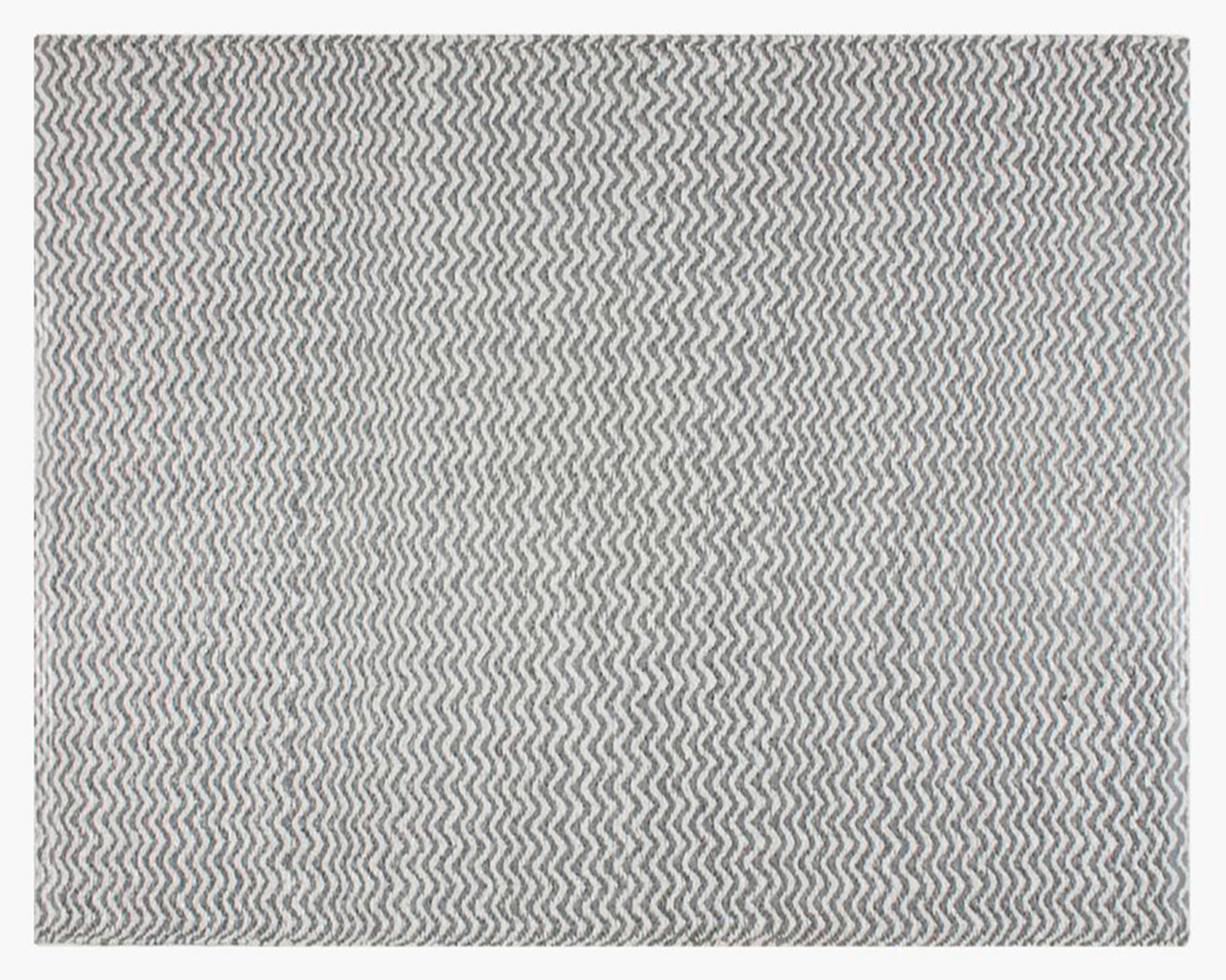 Form Design Alfombra 200x300 cm Myrtos blanco/gris