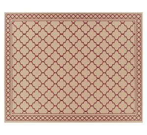 Alfombra 160x230 cm Sisal daw rojo Idetex