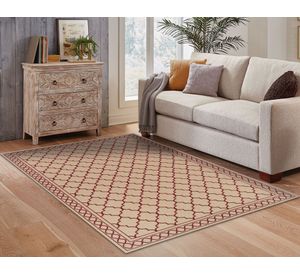 Alfombra 160x230 cm Sisal daw rojo Idetex